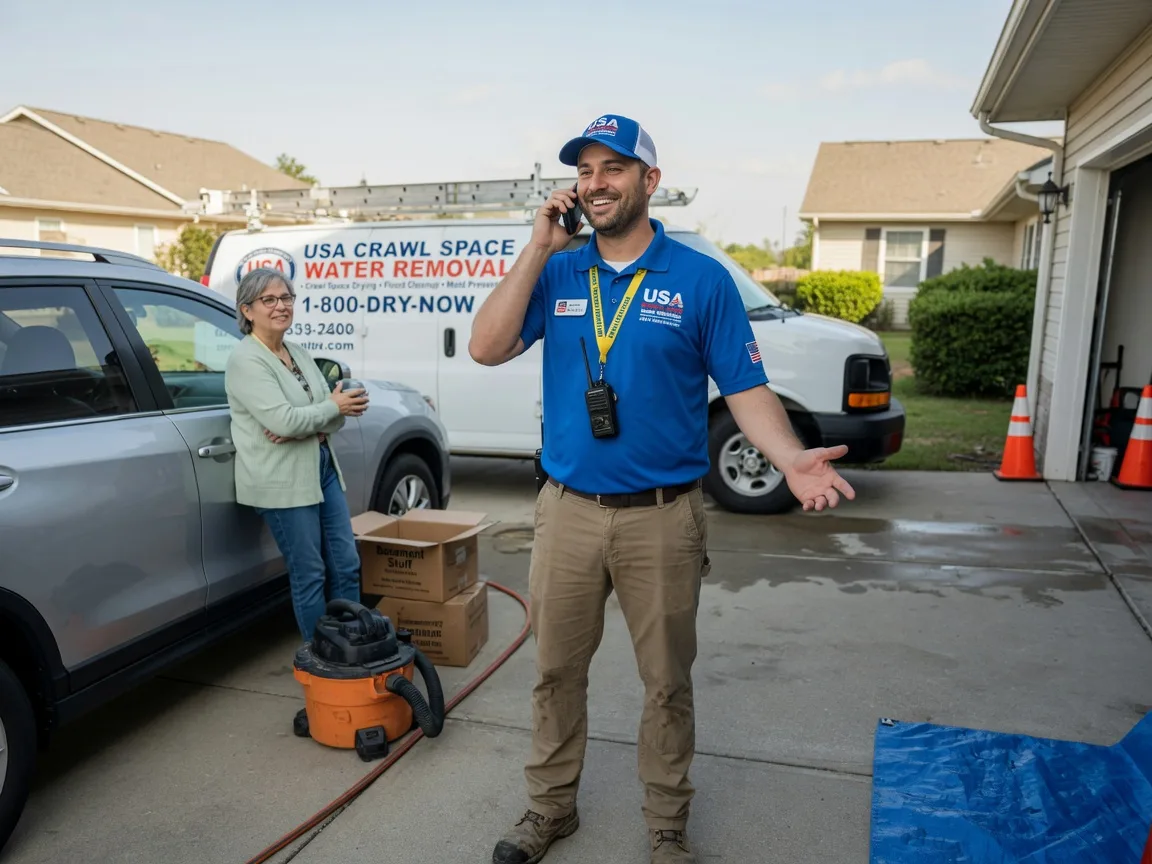 Crawl Space Water Removal Sidney, AR FAQs